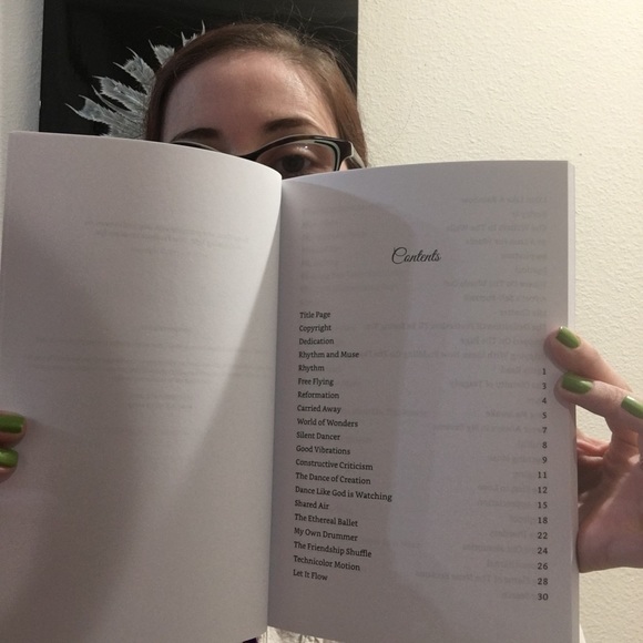 Personalized signed copy of self published book of poetry Rhythm and Muse - Picture 3 of 7